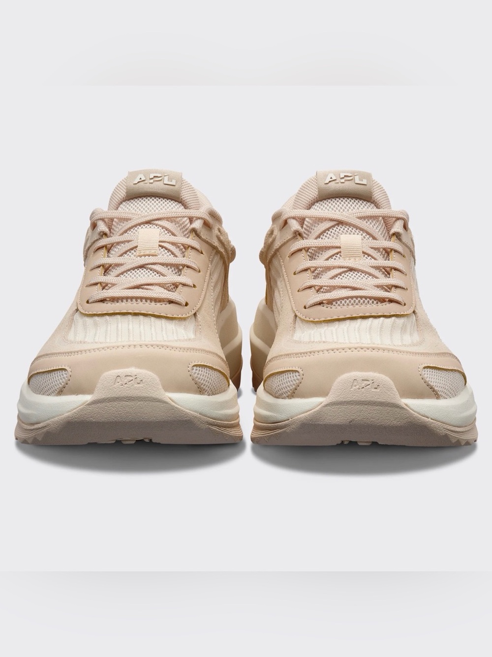 APL Women’s Cream/Tan Running Sneakers